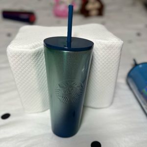 Metal Starbucks cold cup